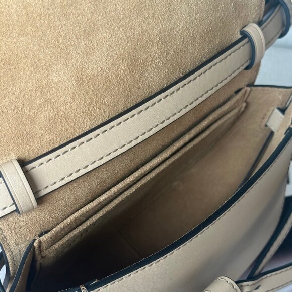 Loewe Gate Dual mini bag in calfskin and jacquard - Picture 6 of 9